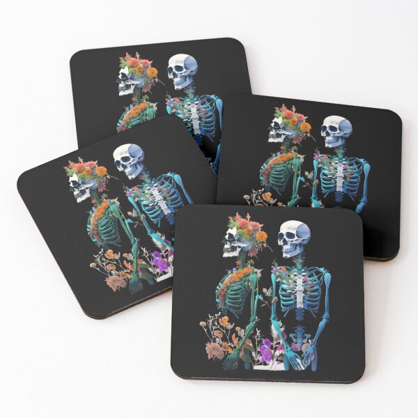 Item preview, Skeletons with Blooms designed and sold by BetOova.