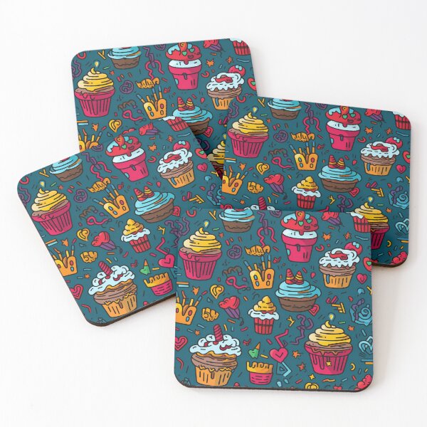 Item preview, Cupcakes Bursting with Pop Art Energy designed and sold by mittie101.