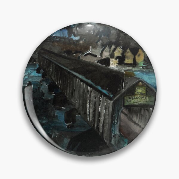 Item preview, Covered Bridge - Hartland's Worlds longest Covered Bridge designed and sold by Dureall Ramsdell.