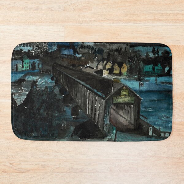 Item preview, Covered Bridge - Hartland's Worlds longest Covered Bridge designed and sold by Dureall Ramsdell.