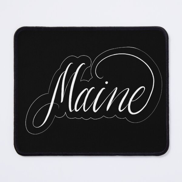 Item preview, Maine Lettering  designed and sold by CreativeSaze.