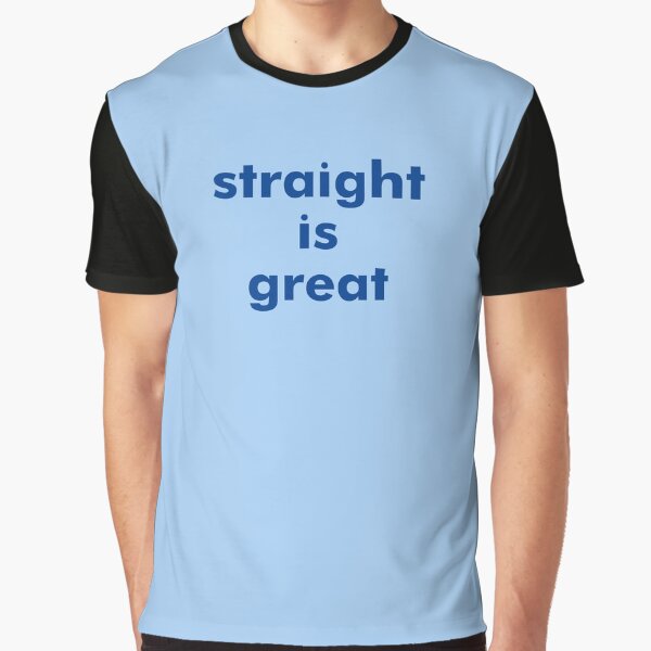 Aperçu de l'œuvre Straight c'est bien mais je suis une pom-pom girl t-shirt Rupaul Drag Race True Direction créée et vendue par Kyna Arts.