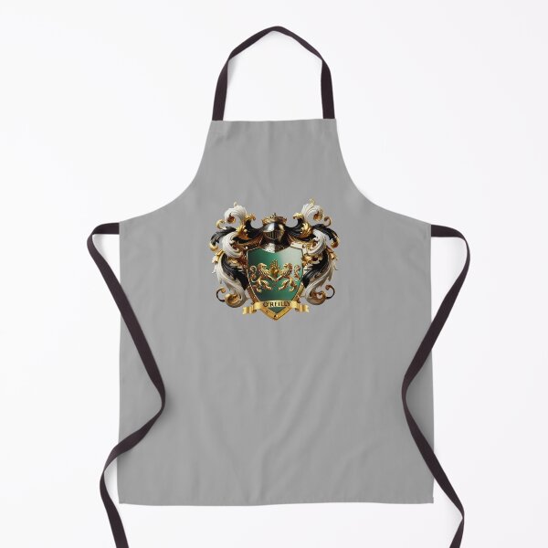 Item preview, O’Reilly Family Crest – Green Shield with Crowned Lions & Hand designed and sold by Highlandkings.