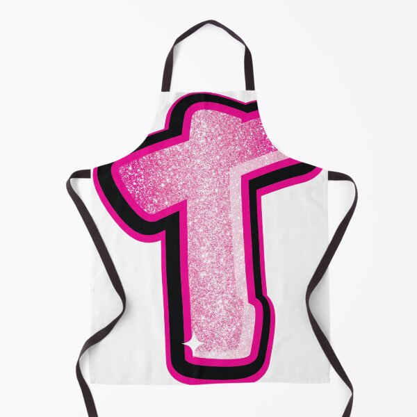 Item preview, Glitter Pink T Initial Sticker designed and sold by LazyCreativeCo.