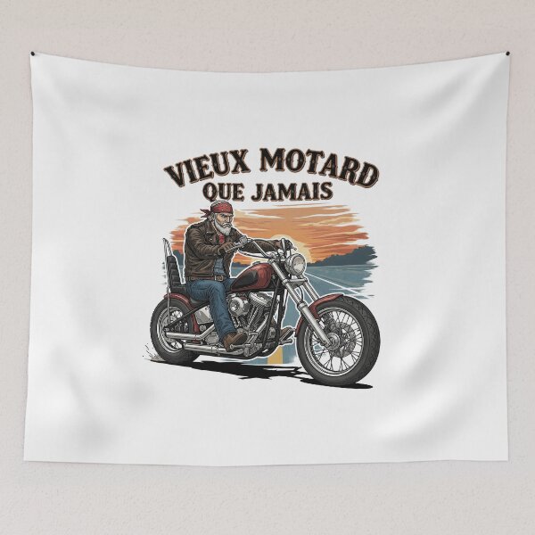 Item preview, Old biker than ever designed and sold by papyvroum17.