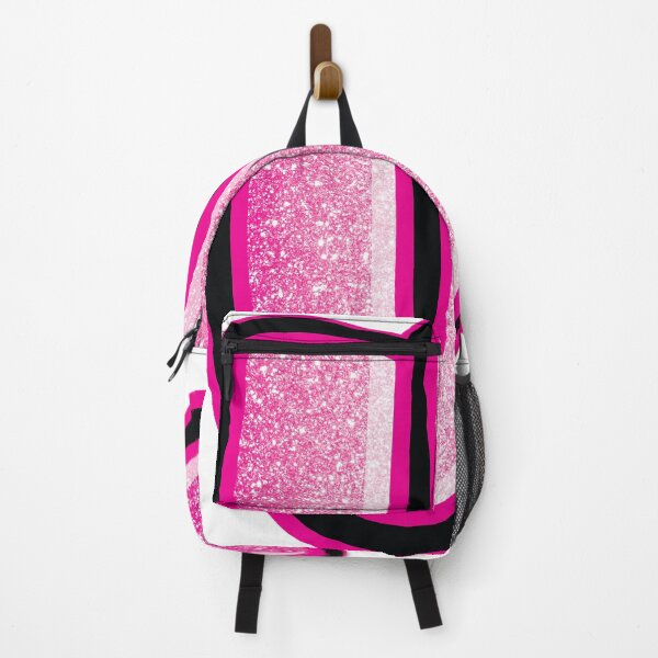 Item preview, Glitter Pink U Initial Sticker designed and sold by LazyCreativeCo.
