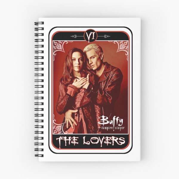 Item preview, Spike and Drusilla Lovers Tarot Card designed and sold by RuthandRose.