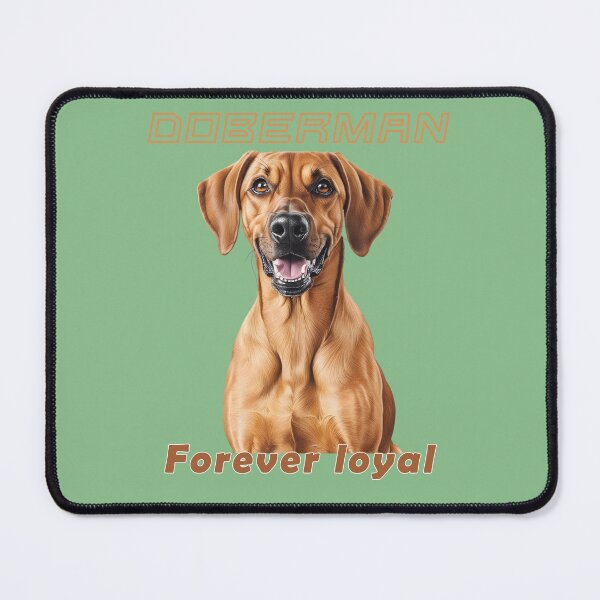 Item preview, Forever Loyal – Yellow Doberman designed and sold by Pawtraitvibes.