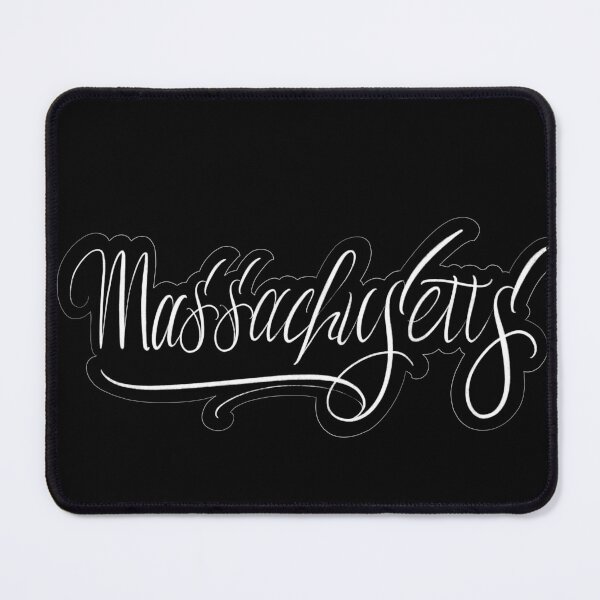 Item preview, Massachusetts Lettering  designed and sold by CreativeSaze.
