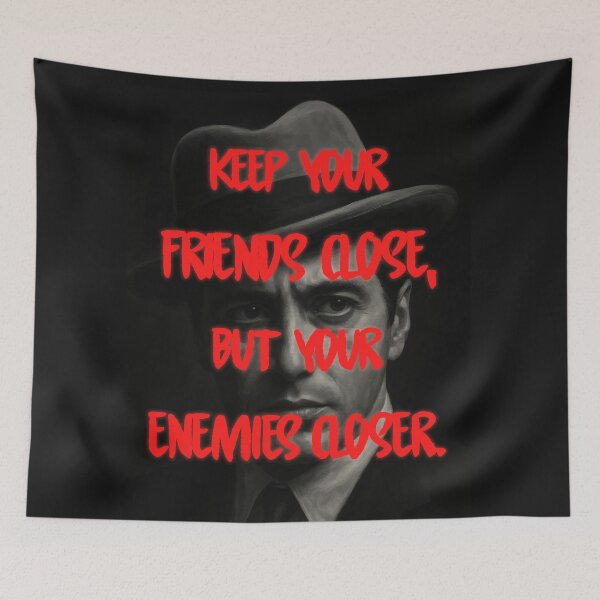 Item preview, Michael Corleone Mafia Portrait designed and sold by Enea Kelo.