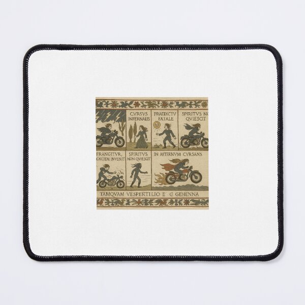 Item preview, Bat out of Hell in the style of the Bayeux Tapestry designed and sold by The Obscuritorium.