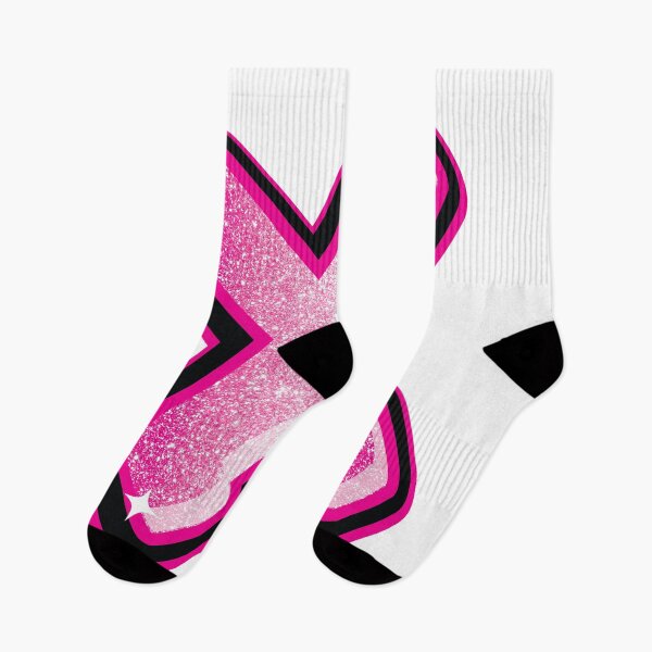 Item preview, Glitter Pink X Initial Sticker designed and sold by LazyCreativeCo.
