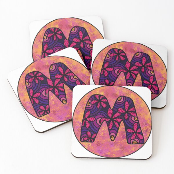 Item preview, “M” Sticker designed and sold by DyanasTreasures.
