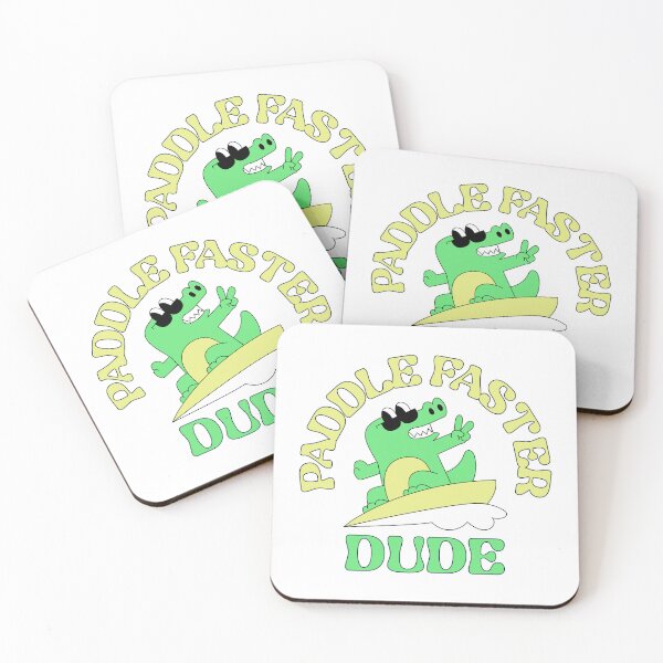 Item preview, Paddle Faster Dude Surfer Fashion designed and sold by FLYdesigners.