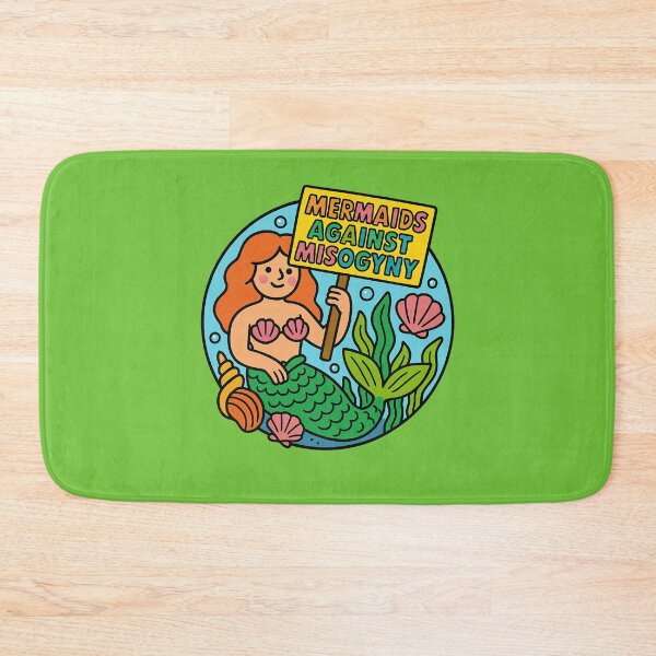 Item preview, Mermaids against Misogyny designed and sold by FrictionMaxxing.