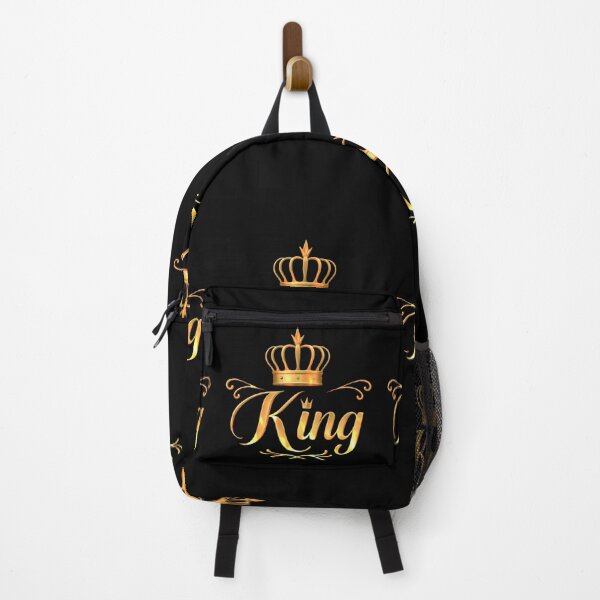 Item preview, King Gold Crown? Typography Royal Luxury Design for Men designed and sold by Glow vibes art 919.
