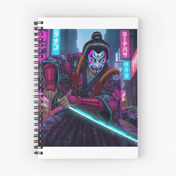 Item preview, Cyber Kabuki Actor in Neon Streets designed and sold by schwa24jpn.