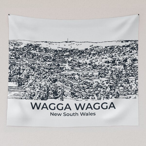 Item preview, Wagga Wagga - New South Wales designed and sold by Lakeric Cityscapes.