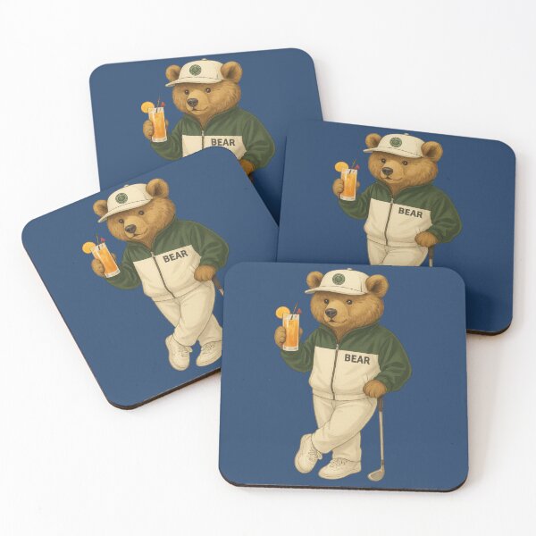 Item preview, Funny Golfing Animals - Bear designed and sold by VISIONARTIST.