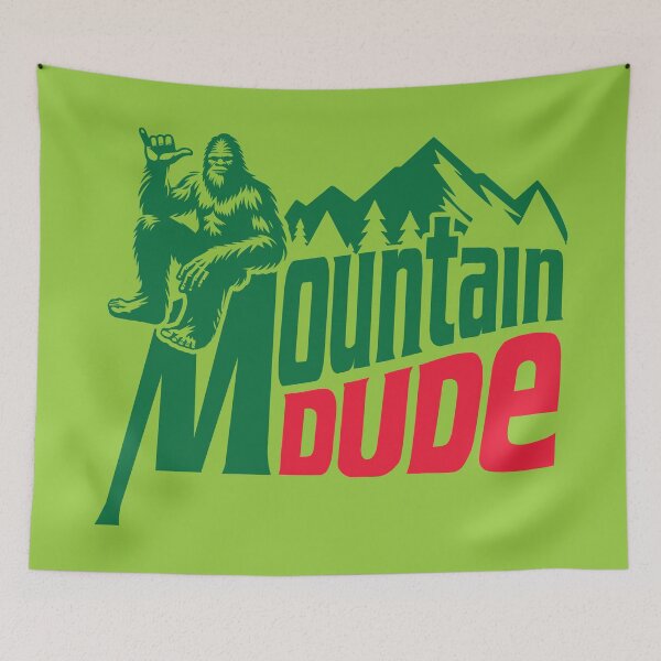Item preview, Mountain Dude designed and sold by ShermanStudios.