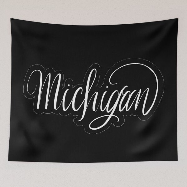 Item preview, Michigan Lettering designed and sold by CreativeSaze.