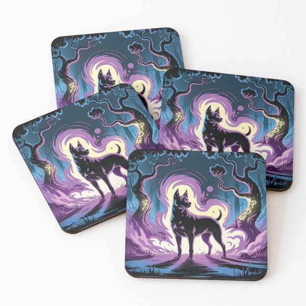 Item preview, Dog in the haunted forest designed and sold by Marcu Ioachim.