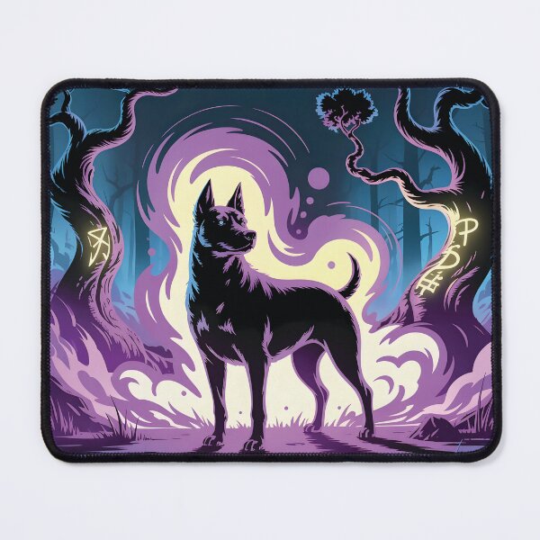 Item preview, Dog in the haunted forest designed and sold by Marcu Ioachim.
