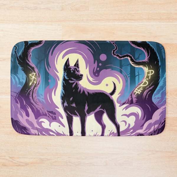Item preview, Dog in the haunted forest designed and sold by Marcu Ioachim.