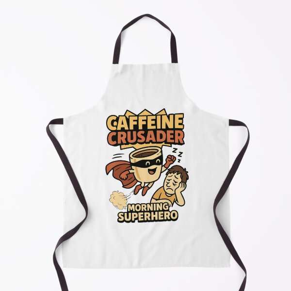Item preview, Caffeine Crusader – Morning Superhero designed and sold by ⭐Anistore⭐.