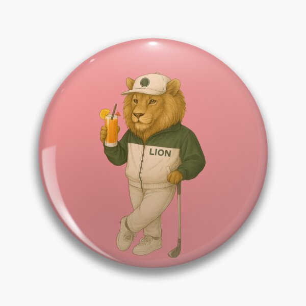Item preview, Funny Golfing Animals - Lion designed and sold by VISIONARTIST.