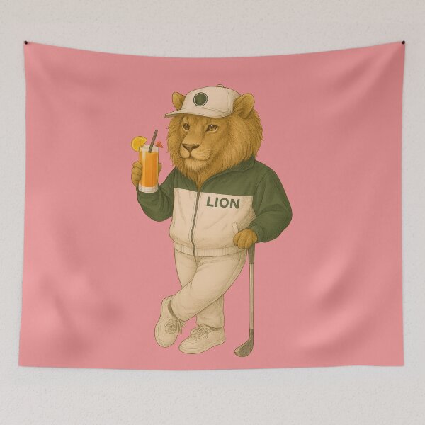 Item preview, Funny Golfing Animals - Lion designed and sold by VISIONARTIST.