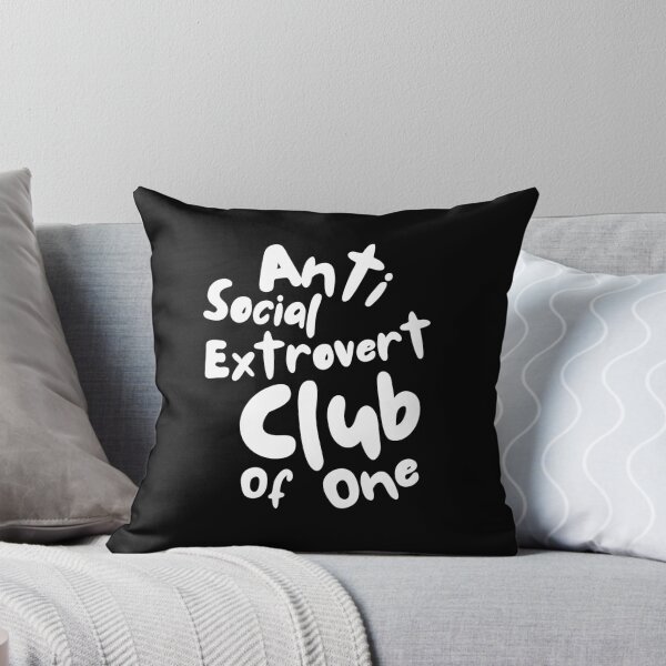 Item preview, Anti Social Extrovert Club of One designed and sold by QWTees.
