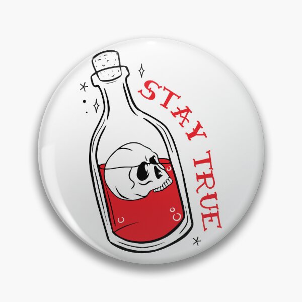 Artikelvorschau, Bleib treu Skelett in einer Flasche entworfen und verkauft von LazyCreativeCo.