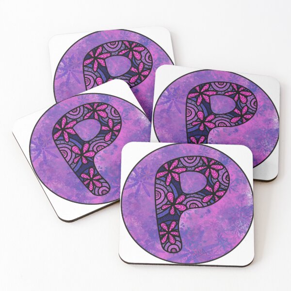 Item preview, “P” Sticker designed and sold by DyanasTreasures.