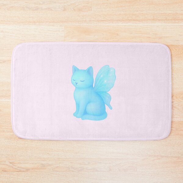 Item preview, transparent heart, glass-winged cat designed and sold by ashwin.alcove.