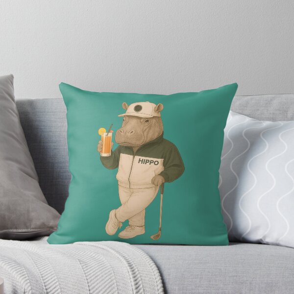 Item preview, Funny Golfing Animals - Hippo designed and sold by VISIONARTIST.