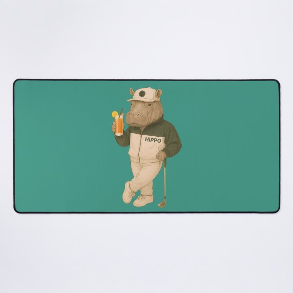 Item preview, Funny Golfing Animals - Hippo designed and sold by VISIONARTIST.