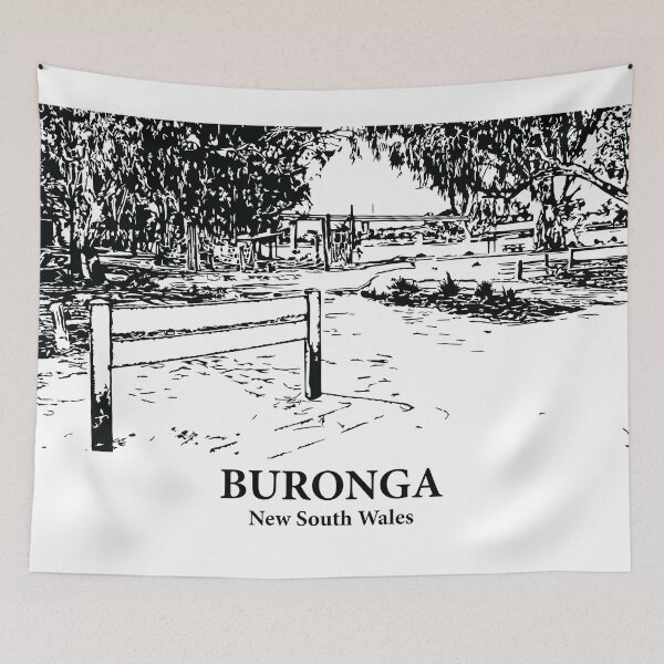 Item preview, Buronga - New South Wales designed and sold by Lakeric Cityscapes.