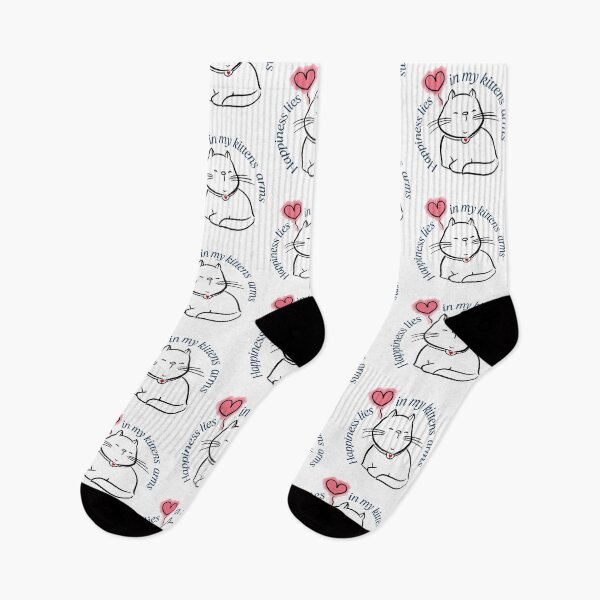 Item preview, happiness lies in my kittens arms designed and sold by Taloory.
