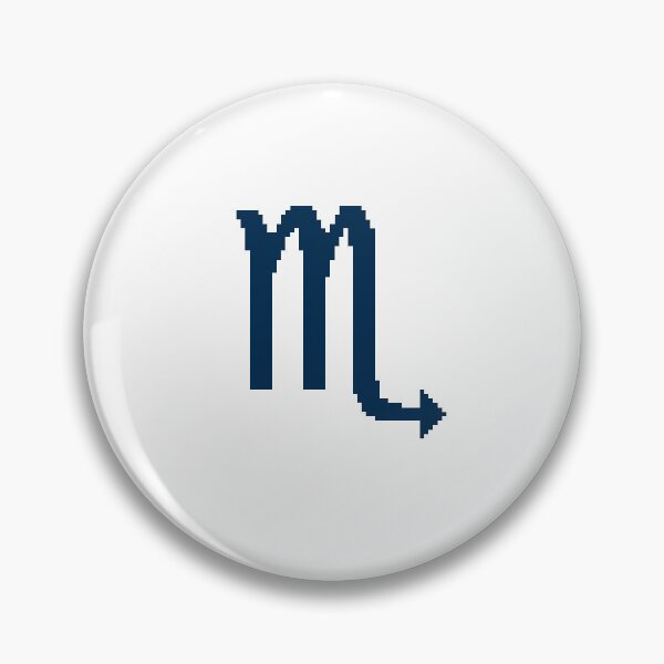 Item preview, blue scorpio symbol designed and sold by majormedley.