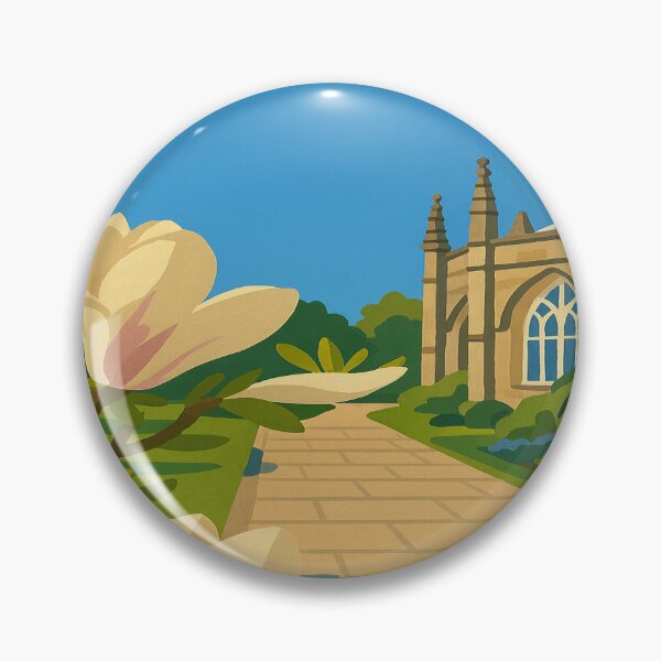 Item preview, Magnolia Meanders: A Gothic Garden Illustration designed and sold by McGax.