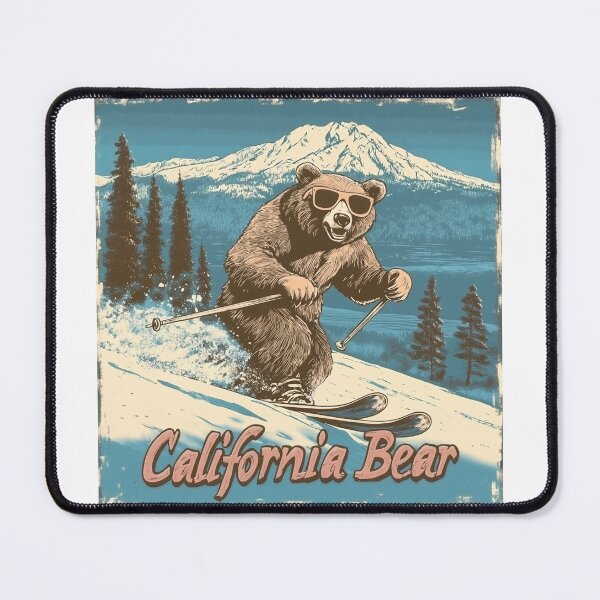 Item preview, Skiing Bear designed and sold by juleseastbitch.