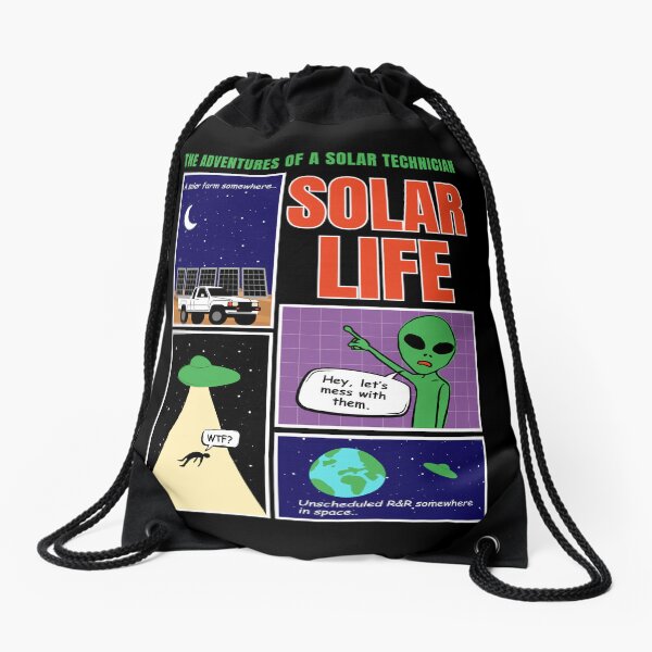 Item preview, Solar Technician Alien Invasion designed and sold by VoltJunkies.