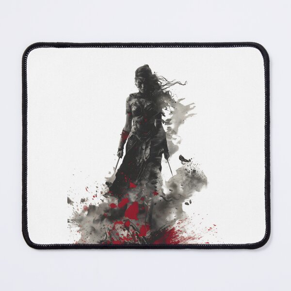 Item preview, Valiant Spirit: Empowering Woman Warrior designed and sold by ShadowAndSlate.