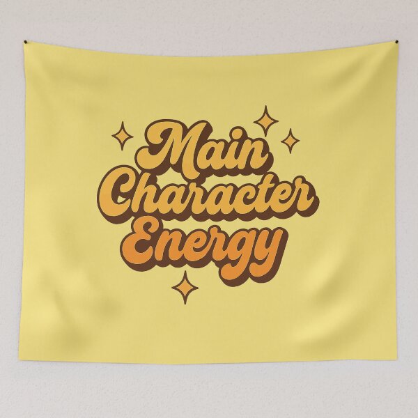 Item preview, Main Character Energy designed and sold by fadilow.