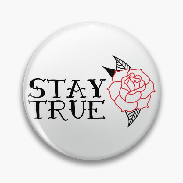Item preview, Stay True Rose designed and sold by LazyCreativeCo.
