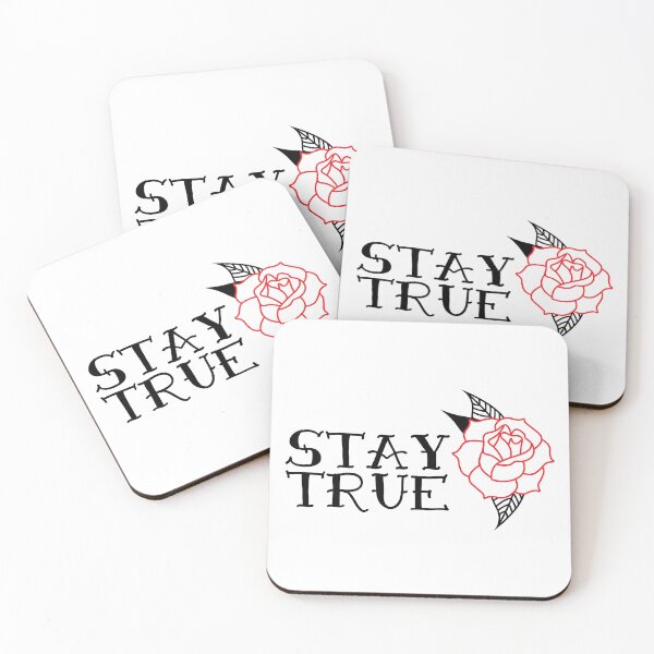 Item preview, Stay True Rose designed and sold by LazyCreativeCo.