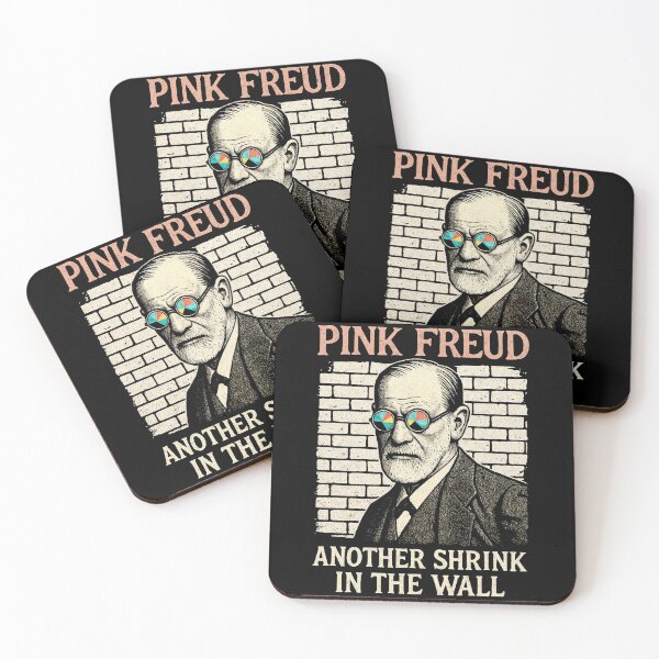 Item preview, Pink Freud Funny Psychologist Parody designed and sold by Victor Shadehorn.