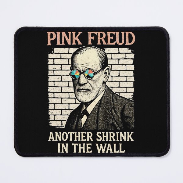 Item preview, Pink Freud Funny Psychologist Parody designed and sold by Victor Shadehorn.