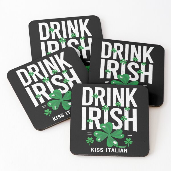 Item preview, Irish Kiss Italian Shamrock – St. Patrick's Day Clover Graphic designed and sold by Artist's Fingerprint.